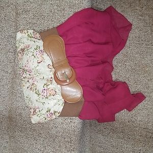 3 for $15 :Junior's Floral Tube Top
